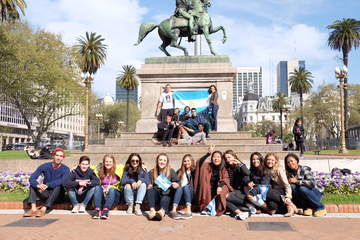 Students studying abroad in Buenos Aires