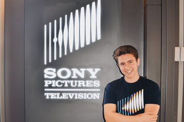 Junior Cristian Isbrandtsen at Sony Pictures