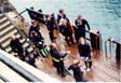 Picture of students on dock