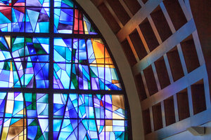 Pepperdine chapel stained glass