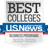 USNWR - Best Business Program Badge