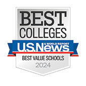 USNWR - Best Value Schools Badge