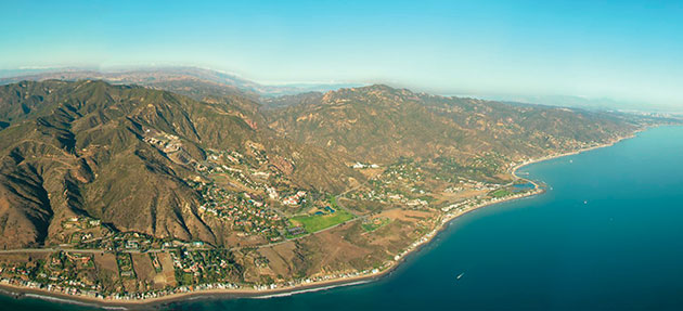 Malibu campus aerial
