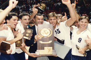 Volleyball brings home a National Title