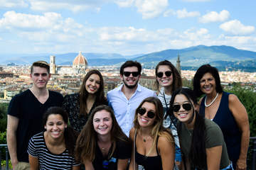 Seaver students in Florence