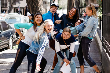 Buenos Aires students studying abroad