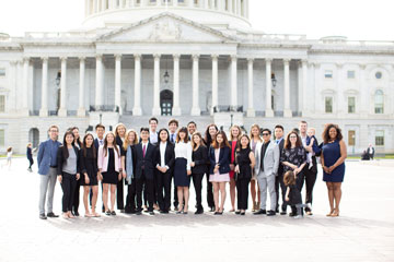 Students in Washington DC