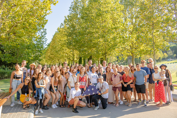 Seaver Students Pictures in Italy