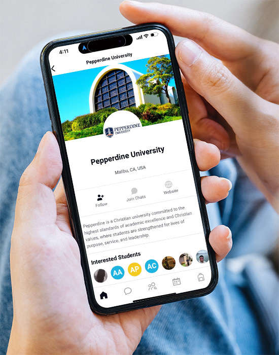 ZeeMee App open on a phone