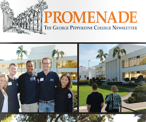 George Pepperdine Newsletter Cover