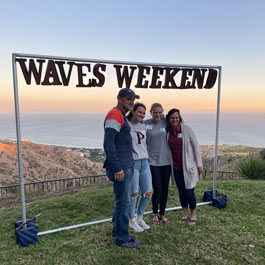 Alumni at Waves Weekend