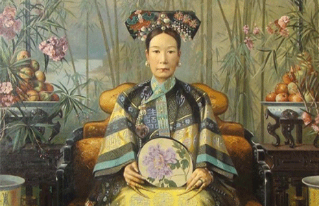 Hubert Vos, Empress Dowager Artwork