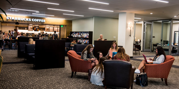 Inside Payson Library