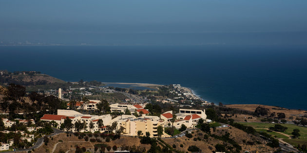 Pepperdine Malibu view