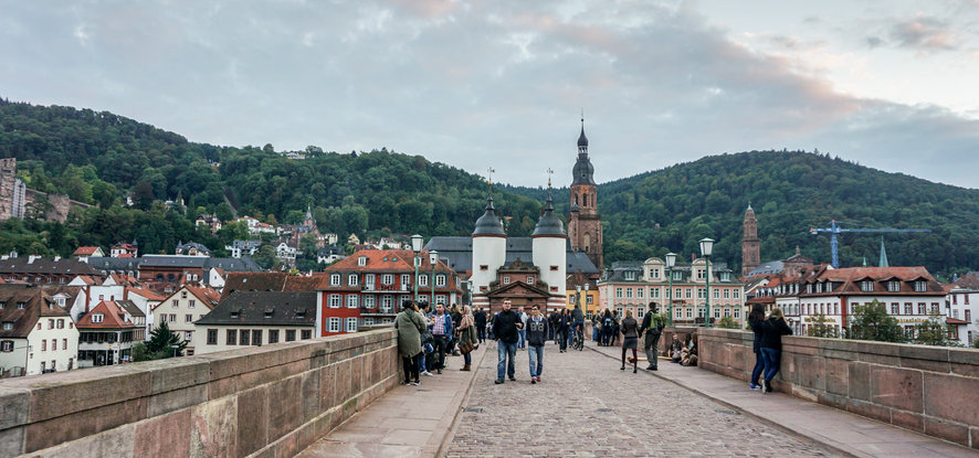 Buildings in Heidelberg, Germany