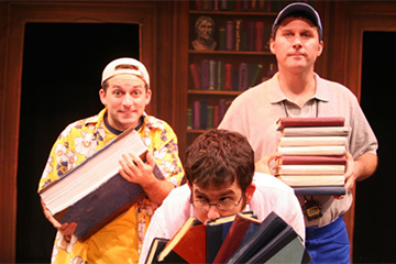 Reduced Shakespeare Company in "All the Great Books (Abridged)"