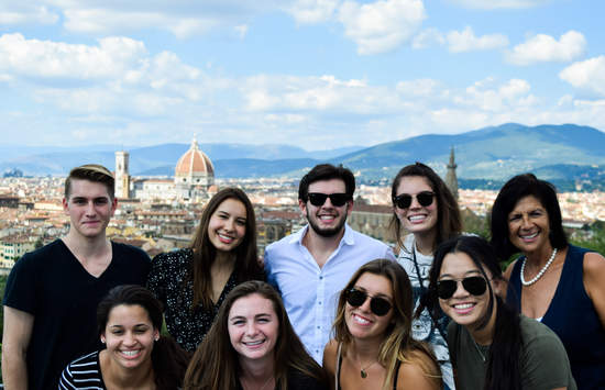 Seaver students in Florence