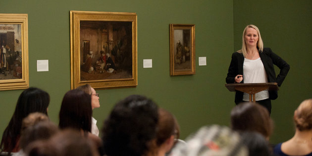 Dr. Kim Richter at Art and Art History Lecture Series