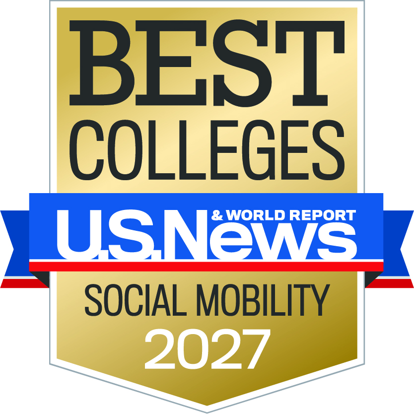 u.s news best colleges for social mobility logo