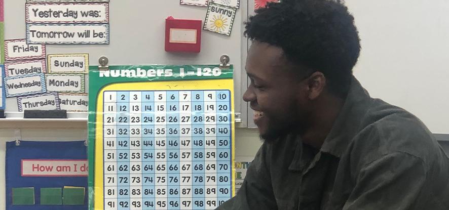 Teacher Candidate in the Classroom
