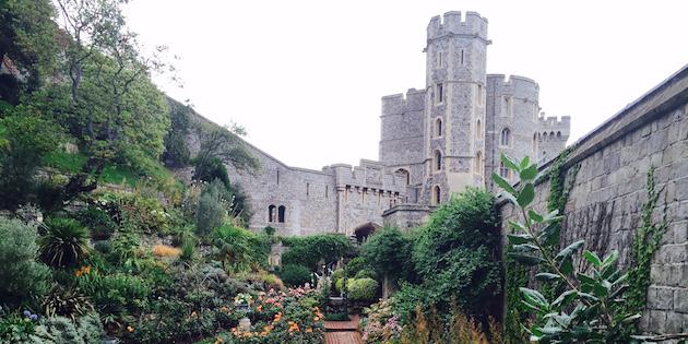 Windsor Castle and garden