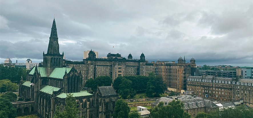 Buildings in Edinburgh, Scotland