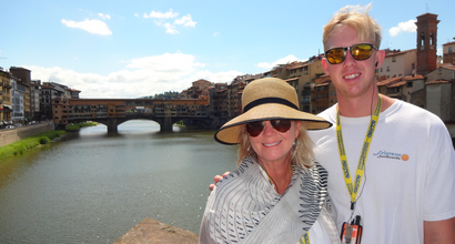 Seaver alumni pictured in Florence, Italy