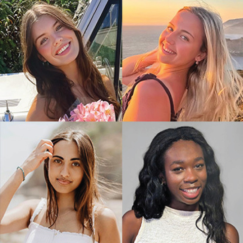 Niamh Rolston, Peyton Stewart, Asha Weir, and Deslyn Williams