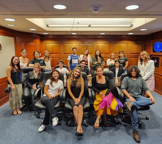 Pepperdine Waves Debate team