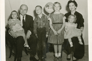 The Young family circa 1955
