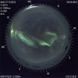 Restored Image of the Aurora