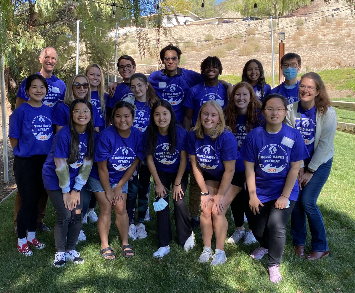 Group photo of World Waves participants