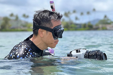 "Intertidal" still shot