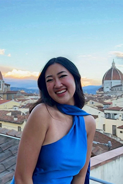 Joy Kim in Florence