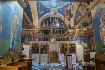 Interior of the Gouverneto Monastery