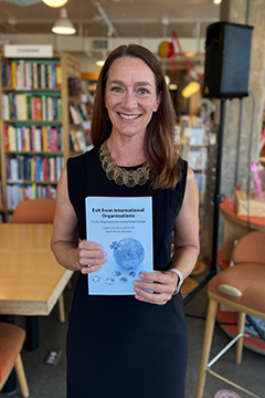 Vabulas with her "Exits from International Organizations"