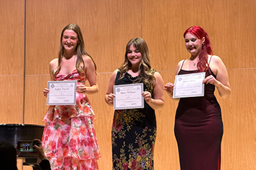 Seaver vocalists receiving top placement