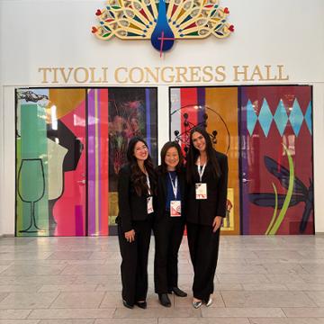 Joy Kim, Michelle Powers, and Stella Erbes at ICETL