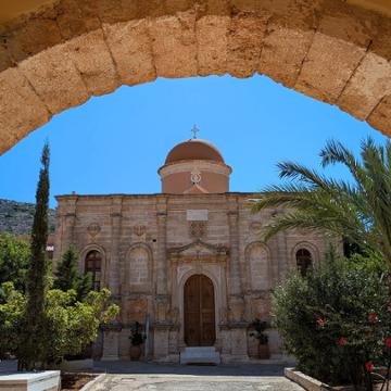 Exterior of the Gouverneto Monastery 