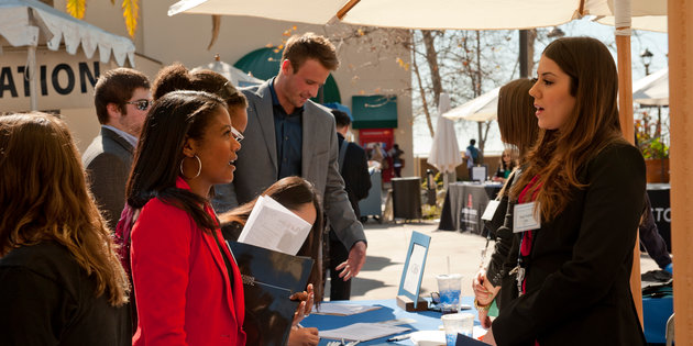 Career Fair at Pepperdine