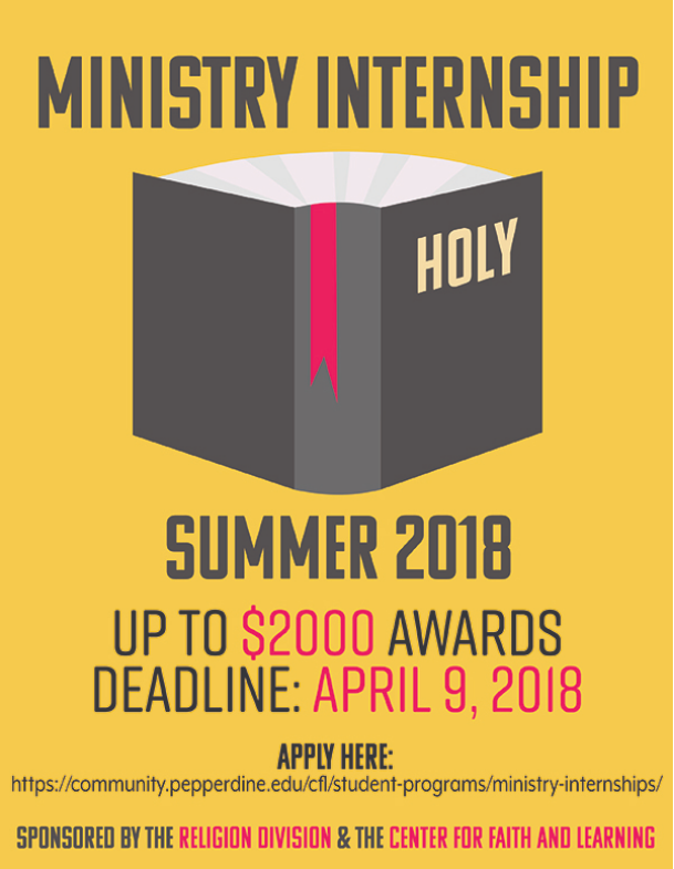 Ministry Internships Pepperdine University Seaver College