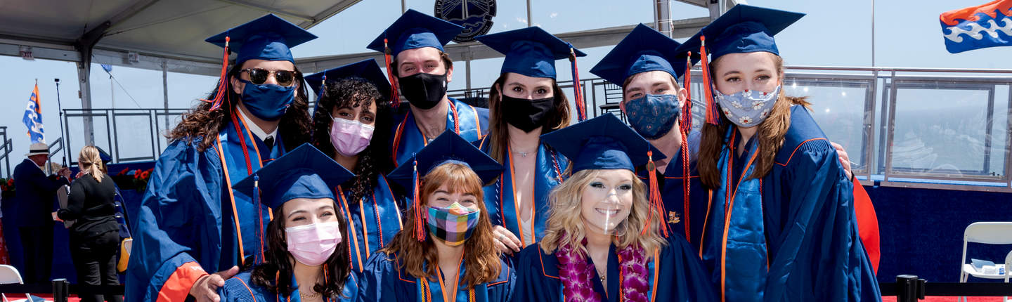 Seaver students on graduation day
